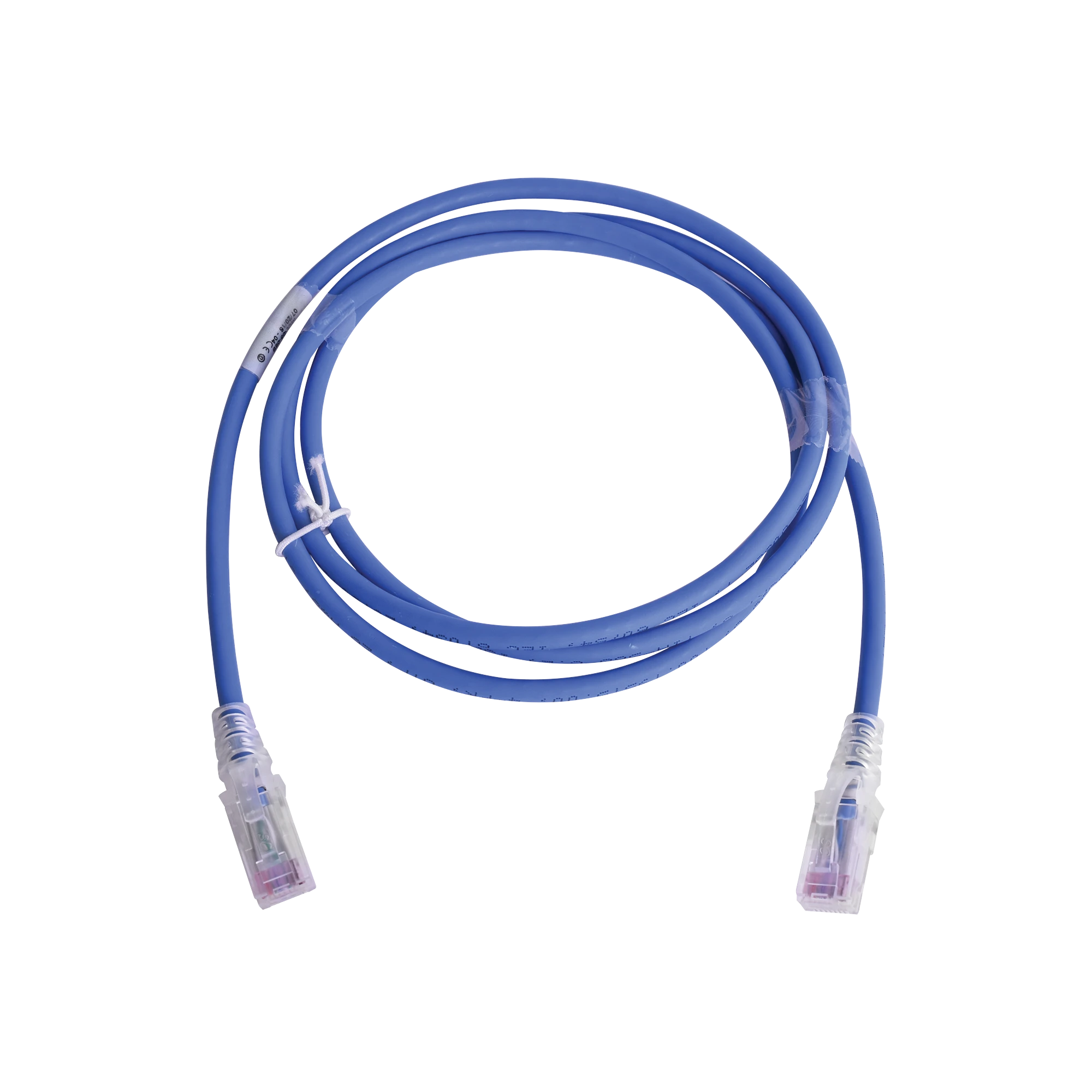 PATCH CORD MC6 MODULAR CAT6 UTP, CM/LS0H, 5FT, COLOR AZUL, VERSION BULK (SIN EMPAQUE INDIVIDUAL)-Patch Cords-SIEMON-Bsai Seguridad & Controles