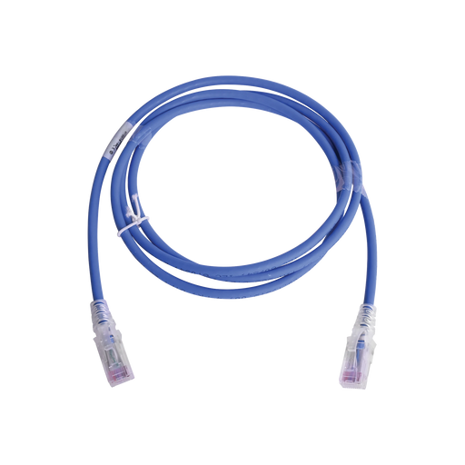 PATCH CORD MC6 MODULAR CAT6 UTP, CM/LS0H, 5FT, COLOR AZUL, VERSION BULK (SIN EMPAQUE INDIVIDUAL)-Patch Cords-SIEMON-Bsai Seguridad & Controles