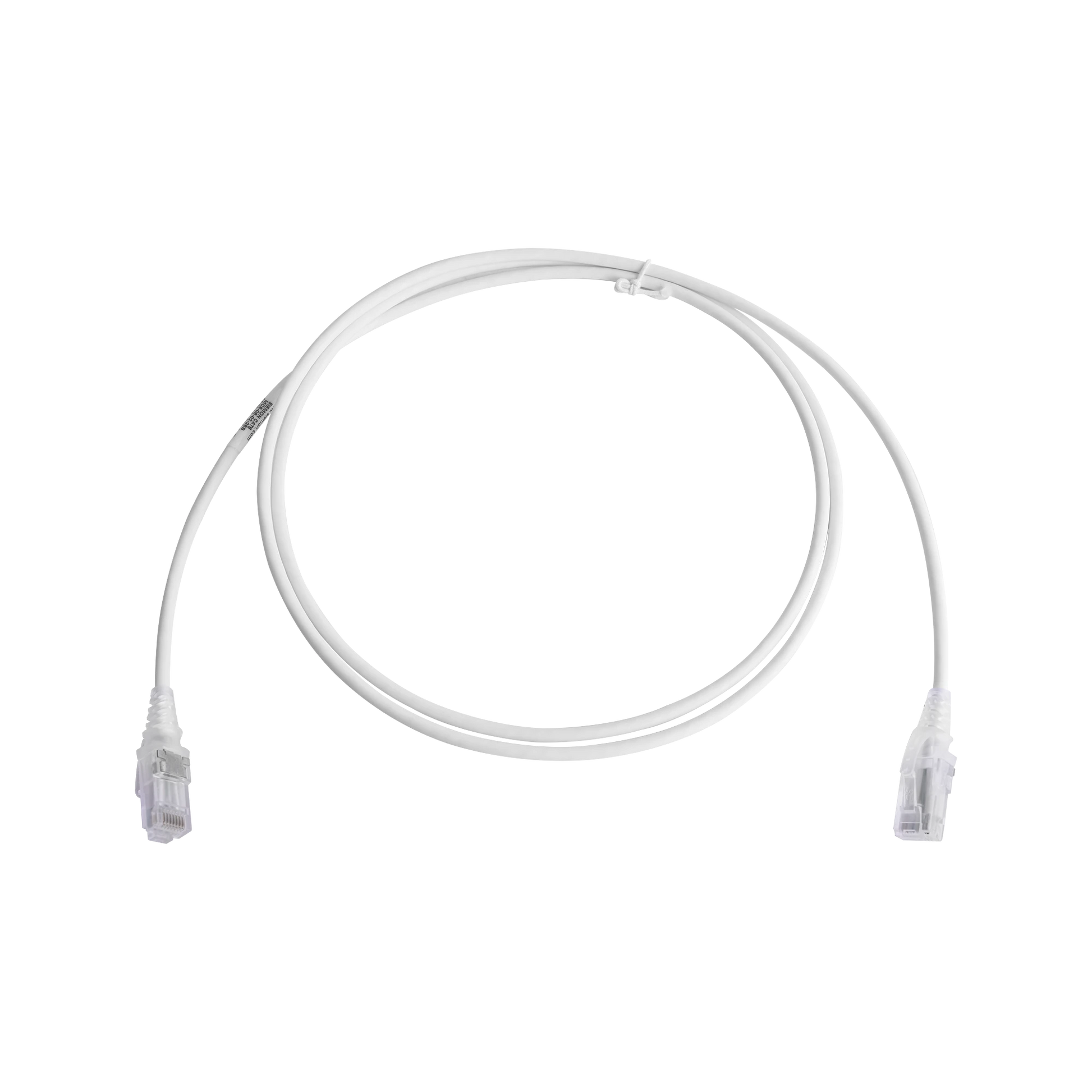 PATCH CORD MC6 MODULAR CAT6 UTP, CM/LS0H, 5FT, COLOR BLANCO, DIAMETRO REDUCIDO (28AWG)-Patch Cords-SIEMON-Bsai Seguridad & Controles