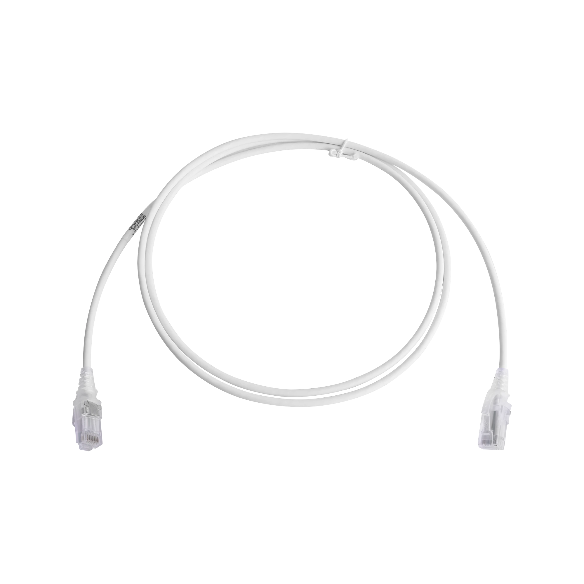 PATCH CORD MC6 MODULAR CAT6 UTP, CM/LS0H, 5FT, COLOR BLANCO, DIAMETRO REDUCIDO (28AWG)-Patch Cords-SIEMON-Bsai Seguridad & Controles