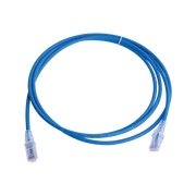 PATCH CORD MC6 MODULAR CAT6 UTP, CM/LS0H, 7FT, COLOR AZUL, VERSION BULK (SIN EMPAQUE INDIVIDUAL)-Patch Cords-SIEMON-Bsai Seguridad & Controles