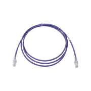PATCH CORD MC6 MODULAR CAT6 UTP, CM/LS0H, 7FT, COLOR VIOLETA, VERSION BULK (SIN EMPAQUE INDIVIDUAL)-Patch Cords-SIEMON-Bsai Seguridad & Controles