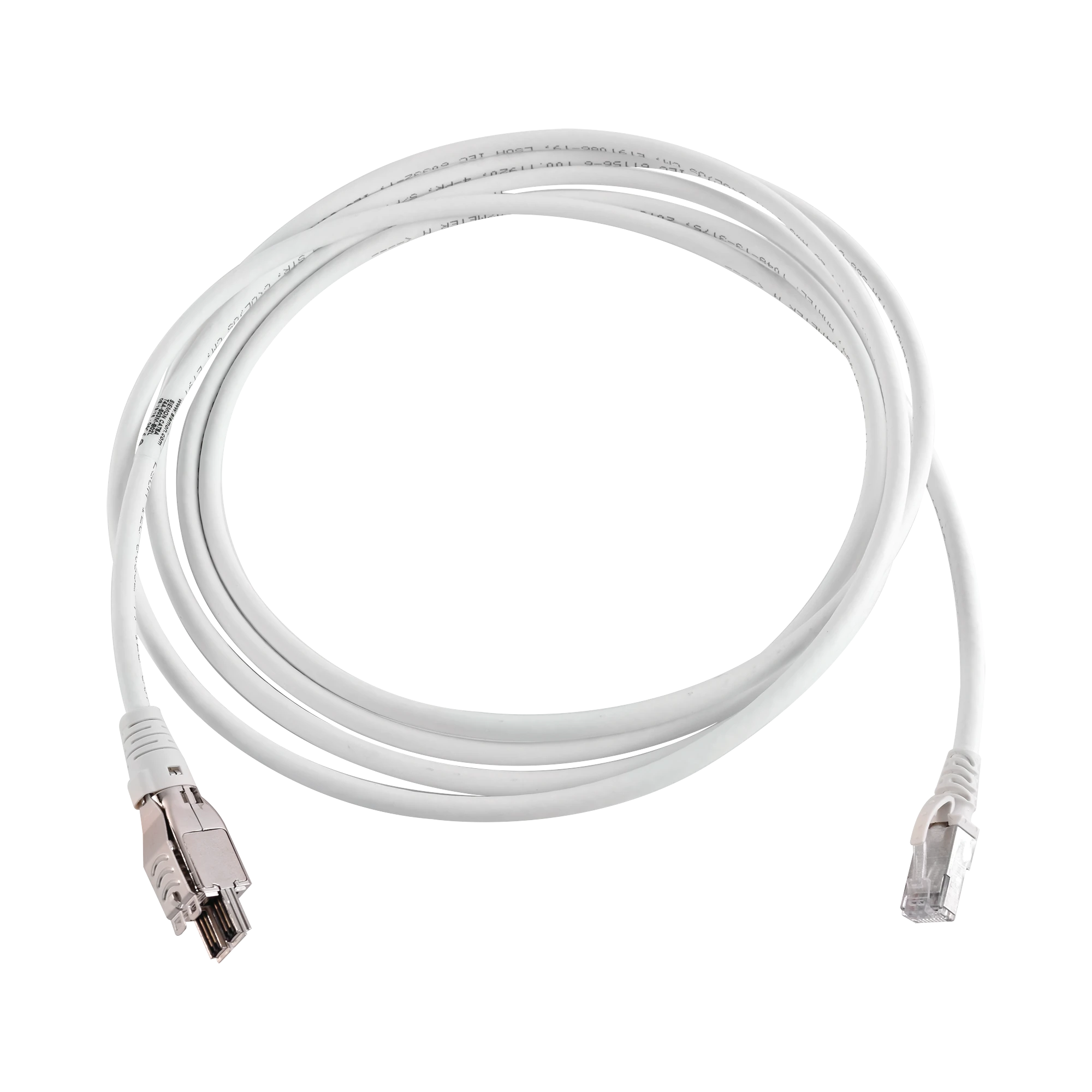 PATCH CORD TERA CAT6A 1/10G ETHERNET, DE 4 PARES Y CONECTOR MODULAR, LS0H, COLOR MARFIL, 3M-Patch Cords-SIEMON-Bsai Seguridad & Controles