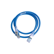 PATCH CORD Z-MAX CAT6A S/FTP, CM/LS0H, 3FT, COLOR AZUL, VERSION BULK (SIN EMPAQUE INDIVIDUAL)-Patch Cords-SIEMON-Bsai Seguridad & Controles