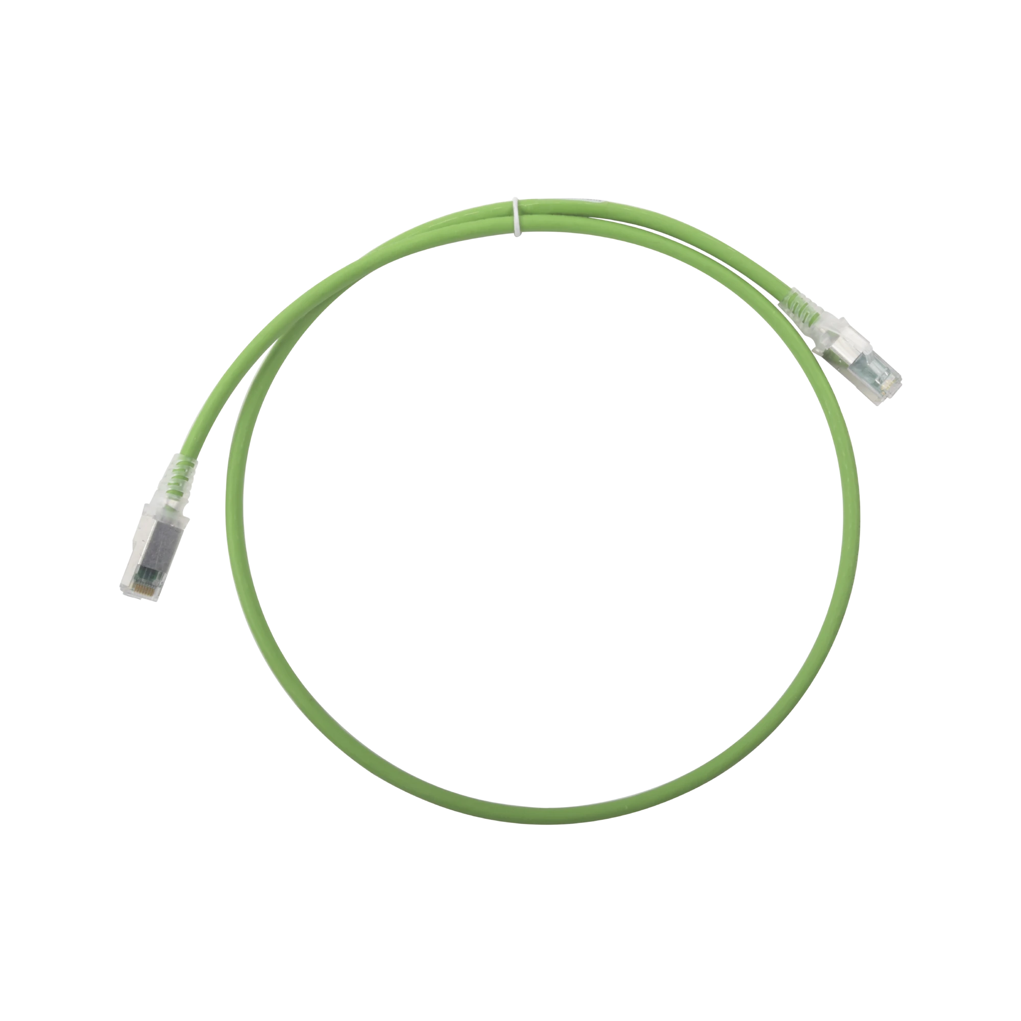 PATCH CORD Z-MAX CAT6A S/FTP, CM/LS0H, 3FT, COLOR VERDE, VERSION BULK (SIN EMPAQUE INDIVIDUAL)-Patch Cords-SIEMON-Bsai Seguridad & Controles