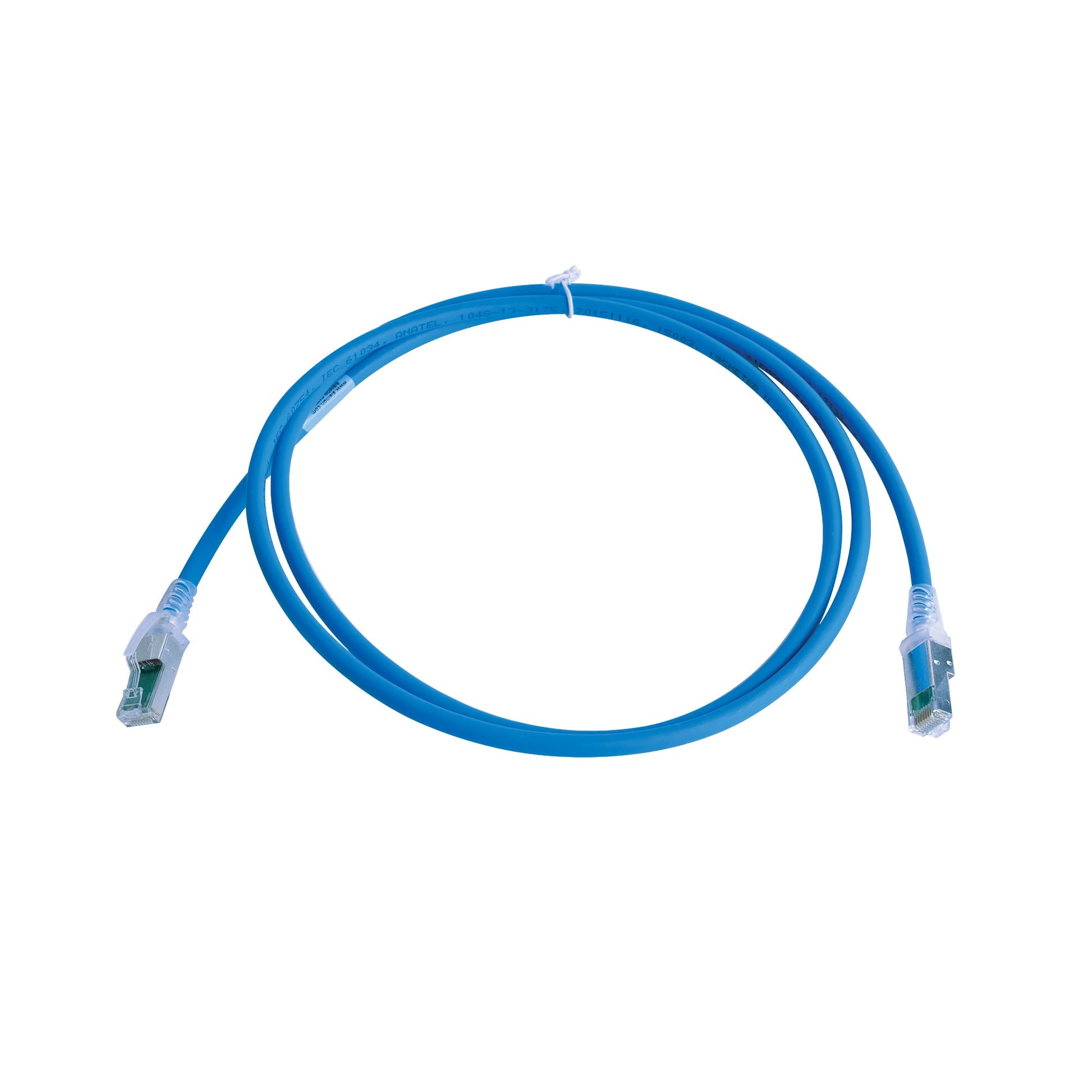 PATCH CORD Z-MAX CAT6A S/FTP, CM/LS0H, 5FT, COLOR AZUL-Patch Cords-SIEMON-Bsai Seguridad & Controles