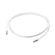 PATCH CORD "SKINNY" CAT6A BLINDADO S/FTP, 7FT, DIAMETRO REDUCIDO 28 AWG, COLOR BLANCO-Patch Cords-SIEMON-Bsai Seguridad & Controles