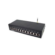 PATCH PANEL BLINDADO (STP) DE 12 PUERTOS CAT5E, 10IN-LINKEDPRO BY EPCOM-Bsai Seguridad & Controles
