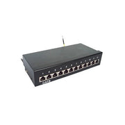 PATCH PANEL BLINDADO (STP) DE 12 PUERTOS CAT6, 10IN-LINKEDPRO BY EPCOM-Bsai Seguridad & Controles
