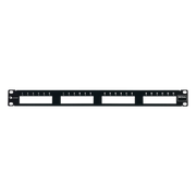 PATCH PANEL MAX MODULAR, DE 24 PUERTOS, PLANO, 1UR-Patch Panels-SIEMON-Bsai Seguridad & Controles