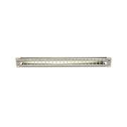 PATCH PANEL TERA-MAX BLINDADO DE 24 PUERTOS, MODULAR, PLANO, COLOR METALICO, 1UR-Patch Panels-SIEMON-Bsai Seguridad & Controles