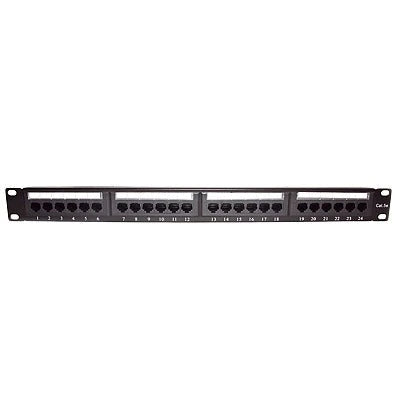 PATCH PANEL UTP DE 24 PUERTOS CAT5E, 19IN CON BARRA PARA ORGANIZAR CABLE-LINKEDPRO BY EPCOM-Bsai Seguridad & Controles