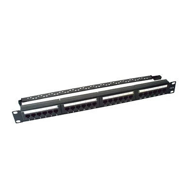 PATCH PANEL UTP DE 24 PUERTOS CAT6, 19IN, CON BARRA PARA ORGANIZAR CABLE-LINKEDPRO BY EPCOM-Bsai Seguridad & Controles
