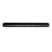 PATCH PANEL UTP Z-MAX CATEGORI­A 6, DE 24 PUERTOS, PLANO, 1UR-Patch Panels-SIEMON-Bsai Seguridad & Controles