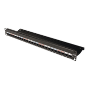 PATCH PANEL Z-MAX, DE 24 PUERTOS, MODULAR, PLANO, 1UR-Patch Panels-SIEMON-Bsai Seguridad & Controles