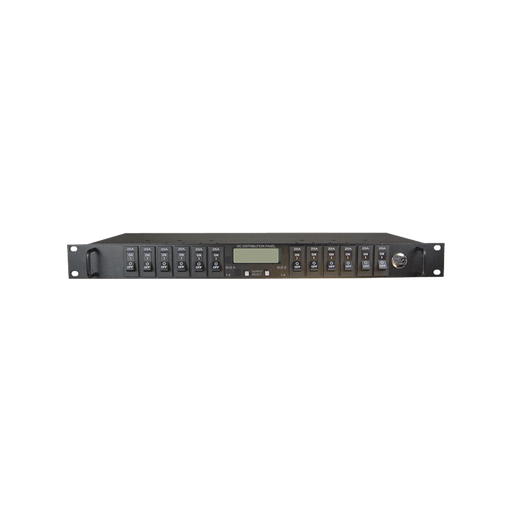 PDU ADMINISTRABLE IP, 12 BRAKERS, CONTROL DE ENERGÍA REMOTO, DOBLE BUS INTELIGENTE DE DISTRIBUCIÓN CD, APLICACIONES 12,24 Y 48 VCD.-Pdu-ICT-Bsai Seguridad & Controles
