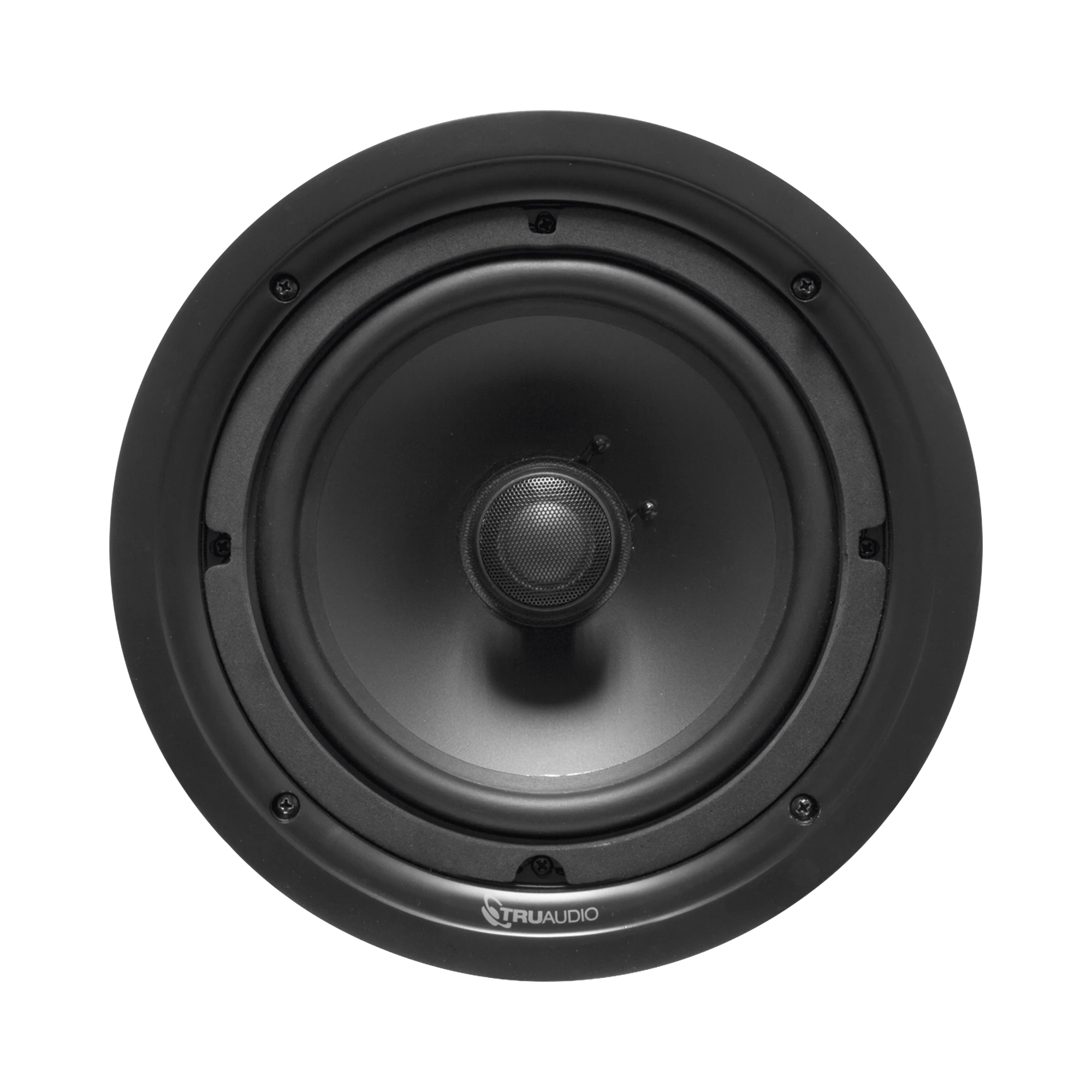 PHANTOM SERIES ALTAVOZ DE TECHO DE 2 VIAS, WOOFER DE POLIETILENO INYECTADO DE 6.5IN, TWEETER GIRATORIO DE 1IN, 5-90 WATTS 8 OHMS-Megafonia y Audioevacuacion-TRUAUDIO-Bsai Seguridad & Controles