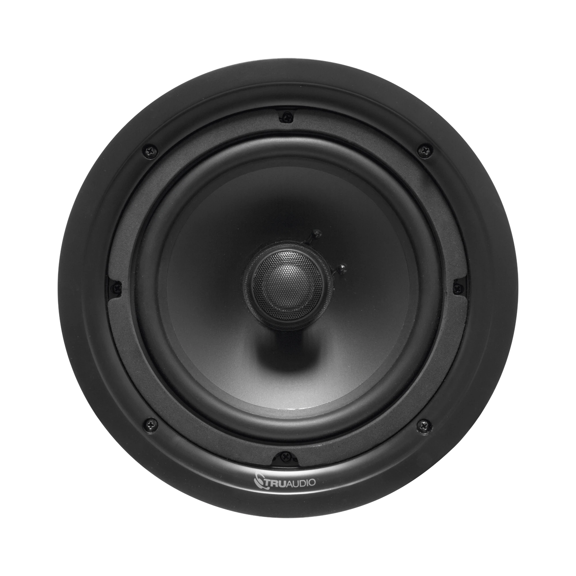 PHANTOM SERIES ALTAVOZ DE TECHO DE 2 VIAS, WOOFER DE POLIETILENO INYECTADO DE 8IN, TWEETER GIRATORIO 1IN, 5-120 WATTS, 8 OHMS-Megafonia y Audioevacuacion-TRUAUDIO-Bsai Seguridad & Controles