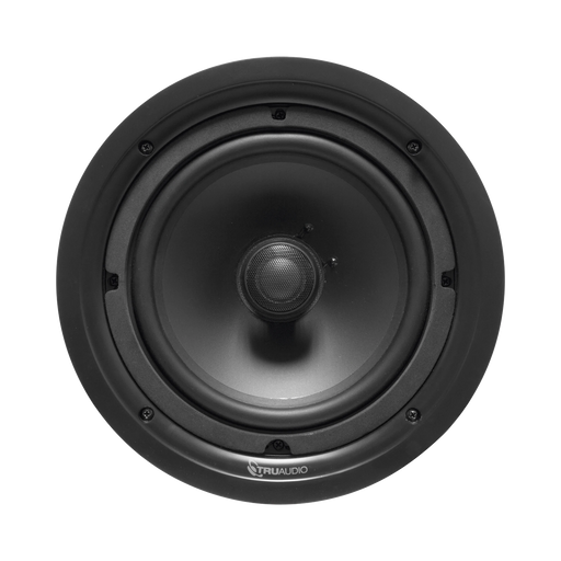PHANTOM SERIES ALTAVOZ DE TECHO DE 2 VIAS, WOOFER DE POLIETILENO INYECTADO DE 8IN, TWEETER GIRATORIO 1IN, 5-120 WATTS, 8 OHMS-Megafonia y Audioevacuacion-TRUAUDIO-Bsai Seguridad & Controles