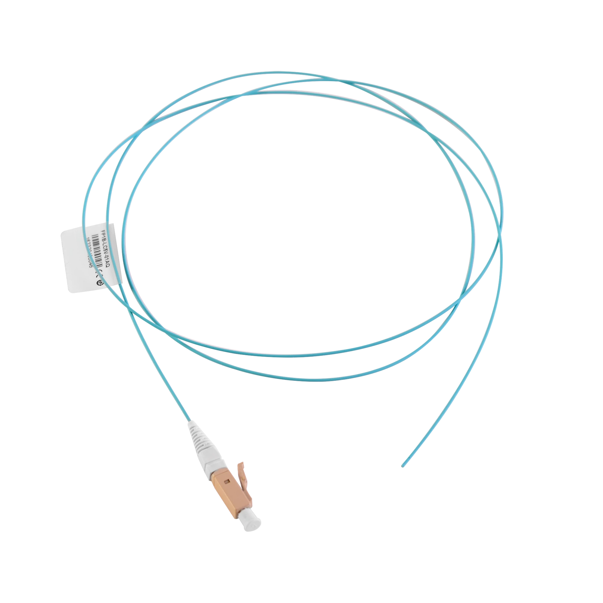 PIGTAIL DE FIBRA OPTICA LC SIMPLEX, MULTIMODO OM4 XGLO 50/125, OFNR, COLOR AQUA, 1 METRO-Jumpers y Pigtails-SIEMON-Bsai Seguridad & Controles