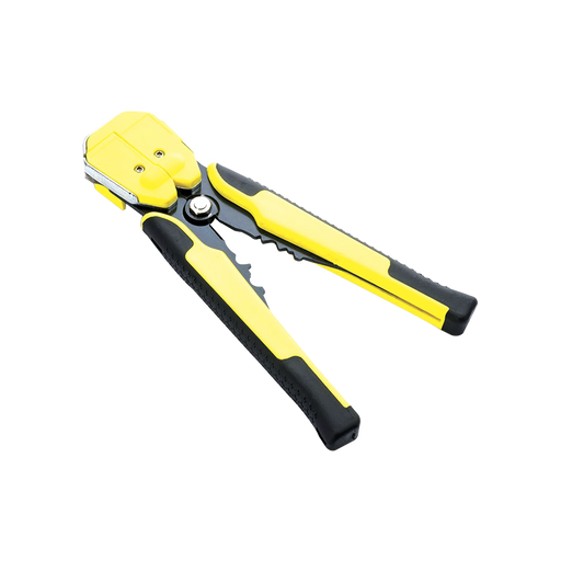 PINZA MULTIFUNCIONAL PELACABLES, CON TERMINAL DE PESTAÑA, PRENSADO AUTOMÁTICO DE COLOR AMARILLO.-Cableado-EPCOM POWERLINE-Bsai Seguridad & Controles