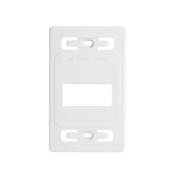 PLACA DE PARED MODULAR MAX, DE 3 SALIDAS, COLOR BLANCO, VERSION BULK (SIN EMPAQUE INDIVIDUAL)-Faceplates-SIEMON-Bsai Seguridad & Controles
