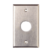 PLACA DE PARED REFORZADA, DE ACERO INOXIDABLE, PARA USO INDUSTRIAL, DE 1 PUERTO-Faceplates-SIEMON-Bsai Seguridad & Controles