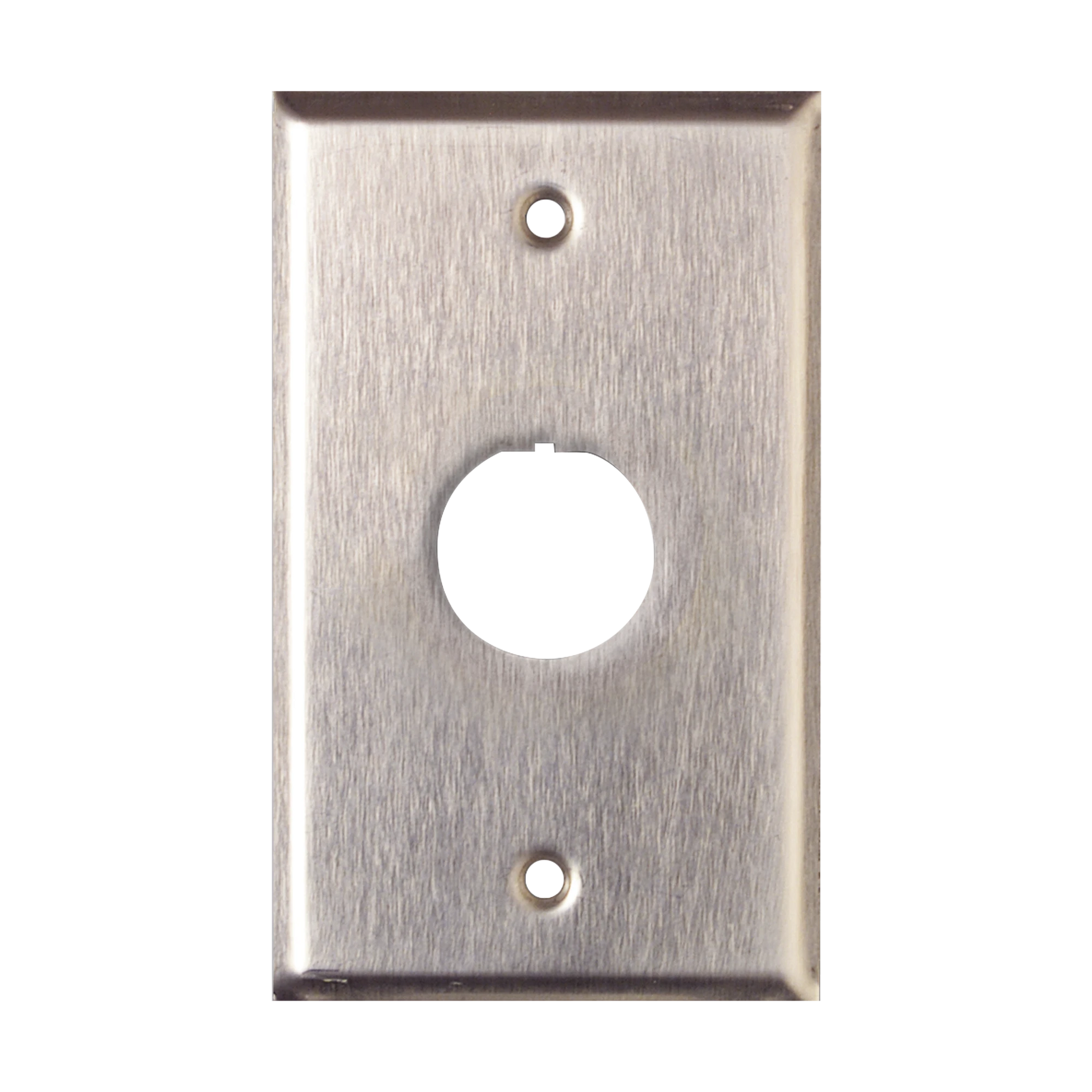 PLACA DE PARED REFORZADA, DE ACERO INOXIDABLE, PARA USO INDUSTRIAL, DE 1 PUERTO-Faceplates-SIEMON-Bsai Seguridad & Controles