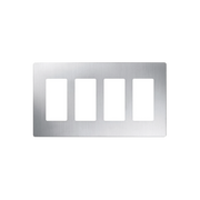 PLACA DE PARED, COLOR SS 4 ESPACIOS-Automatizacion - Casa Inteligente-LUTRON ELECTRONICS-Bsai Seguridad & Controles