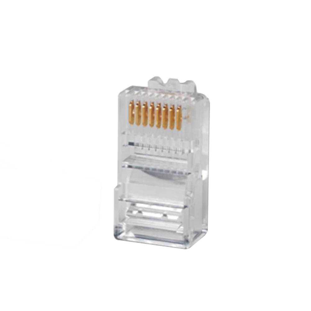 PLUG RJ45 CAT5E, PARA CABLE UTP CALIBRE 22 A 26 AWG, CHAPADO EN ORO DE 50 MICRAS-Cableado-SIEMON-Bsai Seguridad & Controles