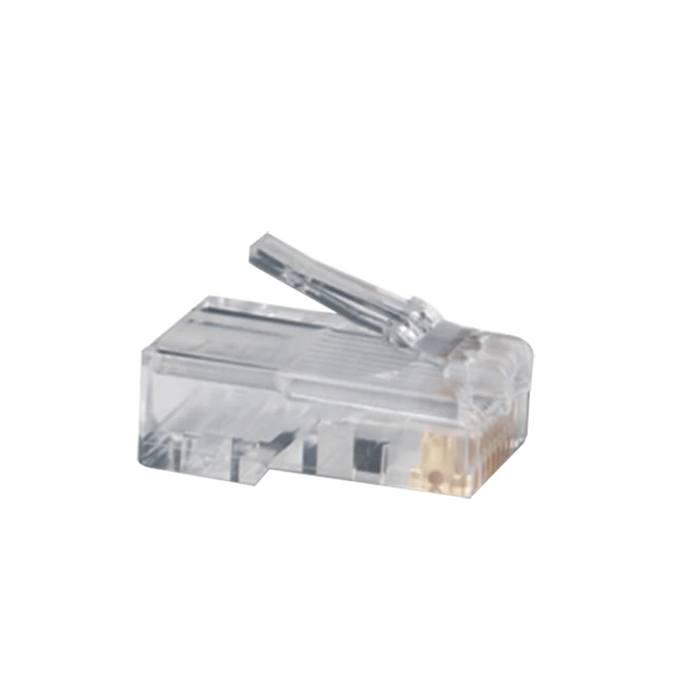 PLUG RJ45 CAT5E, PARA CABLE UTP CALIBRE 22 A 26 AWG, CHAPADO EN ORO DE 50 MICRAS-Cableado-SIEMON-P-8-8-Bsai Seguridad & Controles