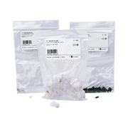 PLUG RJ45 CAT6, PARA CABLE UTP CALIBRE 23 A 26 AWG, CHAPADO EN ORO DE 50 MICRAS, BOLSA CON 50 PIEZAS-Jacks / Plugs-SIEMON-Bsai Seguridad & Controles