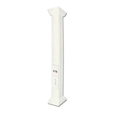 POLE BLANCO DE 3M PARA INSTALACIONES ELÉCTRICAS, VOZ Y DATOS, NO INCLUYE ACCESORIOS, SE VENDEN POR SEPARADO LOS MODELOS TEK100DUPLEX( ACCESORIOS DE FIJACIÓN Y CONTACTO DUBLEX) Y TEK100UNI ( SOPORTE Y TAPA UNIVERSAL) (13000-01000)-Cajas Superficiales-THORSMAN-Bsai Seguridad & Controles