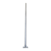 POSTE DE ACERO GALVANIZADO PARA VIDEOVIGILANCIA, 3 M DE ALTURA.-Torres y Mástiles-SYSCOM TOWERS-Bsai Seguridad & Controles