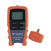 PROBADOR DE CABLE DE RED PARA UTP, STP Y CABLE COAXIAL-Controles de Acceso-TEMPO-Bsai Seguridad & Controles