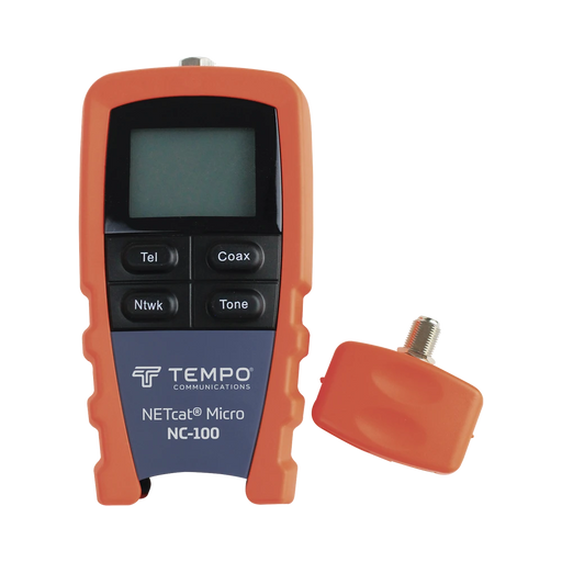 PROBADOR DE CABLE DE RED PARA UTP, STP Y CABLE COAXIAL-Controles de Acceso-TEMPO-Bsai Seguridad & Controles