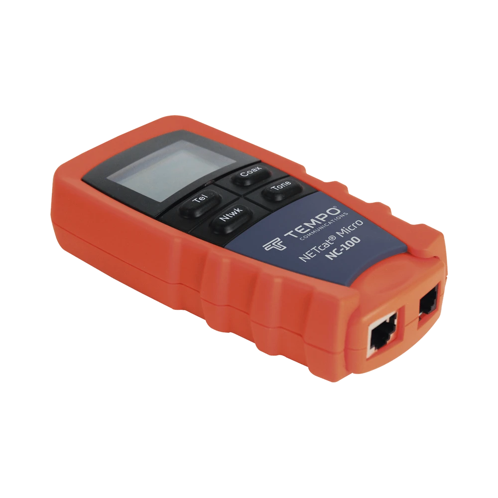 PROBADOR DE CABLE DE RED PARA UTP, STP Y CABLE COAXIAL-Controles de Acceso-TEMPO-Bsai Seguridad & Controles