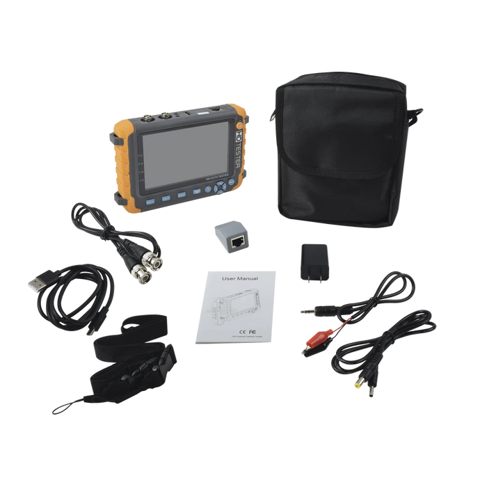 PROBADOR DE VÍDEO CON PANTALLA DE 5" PARA CÁMARAS HD-TVI 5MP, HD-CVI 5MP, AHD 5MP / SOPORTA COAXITRON PARA CONTROL PTZ-Probadores de video-GENERICO-Bsai Seguridad & Controles