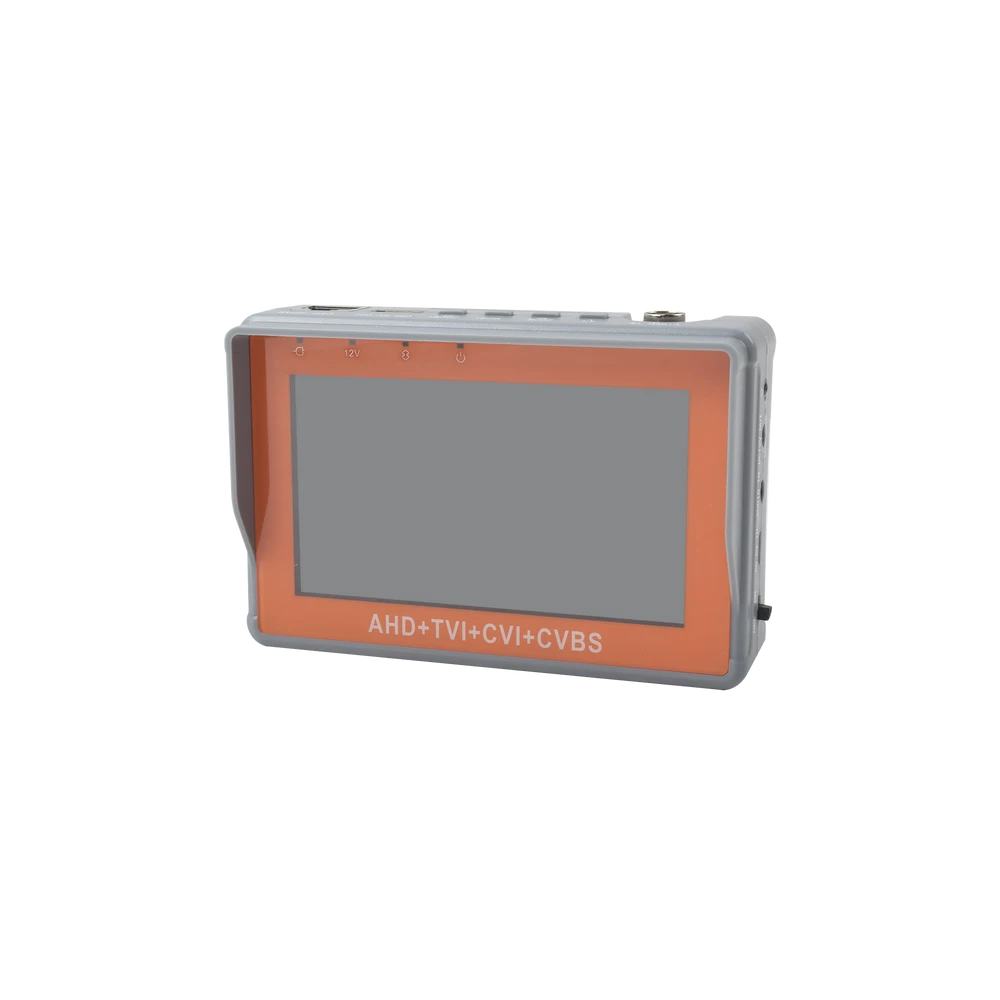 PROBADOR DE VÍDEO DE PULSERA CON PANTALLA DE 4" PARA CÁMARAS HD-TVI 5MP, HD-CVI 5MP, AHD 5MP Y ANALOGICAS 1200 TVLS-Probadores de video-SYSCOM-Bsai Seguridad & Controles