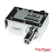 PROTECTOR COAXIAL RD DE BANDA ANCHA PARA COMBINADORES DE 100 A 512 MHZ CON CONECTOR N MACHO A LA ANTENA-Protección contra Descargas-POLYPHASER-Bsai Seguridad & Controles