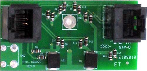 PROTECTOR CONTRA SOBRETENSIONES PARA CÁMARAS EN BNC; APLICA PARA PLACAS FRONTALES DTK-RM12FP Ó DTK-WM6FP-Protección contra Descargas-DITEK-Bsai Seguridad & Controles