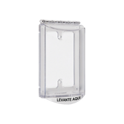 PROTECTOR DE POLICARBONATO SÚPER RESISTENTE, PARA MÚLTIPLES APLICACIONES, TEXTO EN ESPAÑOL-Gabinetes y Carcasas-STI-Bsai Seguridad & Controles