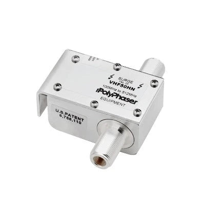 PROTECTOR RF COAXIAL DE BANDA ANCHA 100 A 512 MHZ PARA COMBINADORES CON CONECTORES N HEMBRA-Protección contra Descargas-POLYPHASER-Bsai Seguridad & Controles