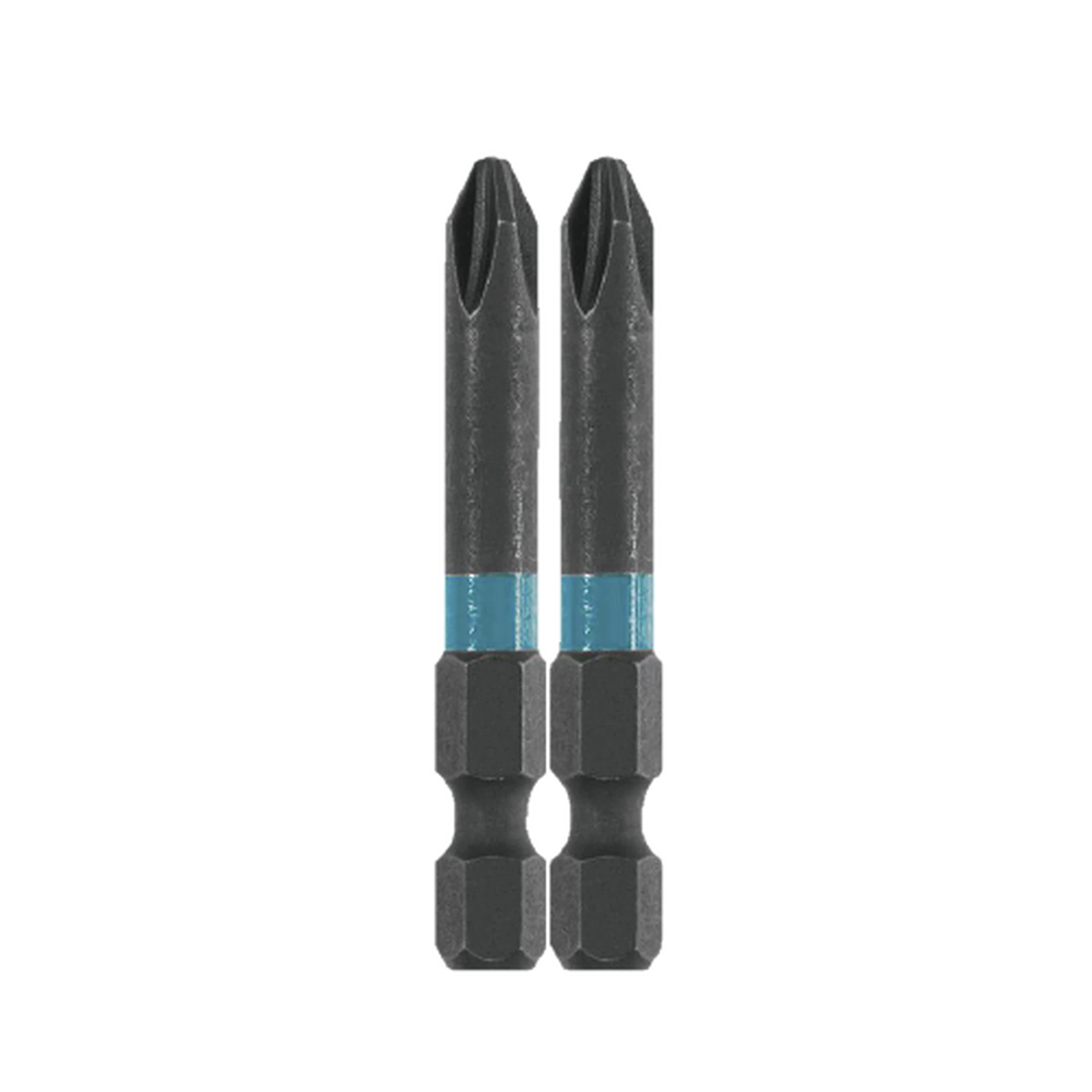 PUNTA PHILLIPS DE 2" (51MM) BLISTER CON 2 PIEZAS TIPO IMPACT X-Herramientas-MAKITA-Bsai Seguridad & Controles