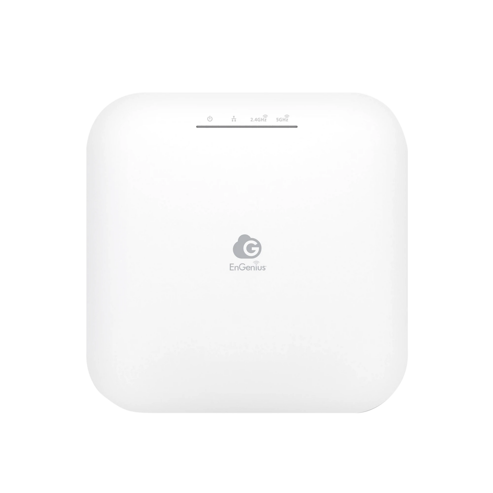 PUNTO DE ACCESO WI-FI 6 PARA INTERIOR 4X4, CON ADMINISTRACIÓN EN NUBE, PARA GRAN CAPACIDAD DE USUARIOS, HASTA 2,400 MBPS (5GHZ) Y 1,148 MBPS (2.4GHZ), MODO MESH,SOPORTA POE 802.3AF/AT-Redes WiFi-ENGENIUS-Bsai Seguridad & Controles