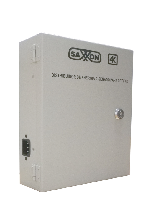SAXXON PSU1213D8H- FUENTE DE PODER DE 11 A 15 VCD/ 13 AMPERES/ DISTRIBUIDOR PARA 8 CAMARAS/ IDEAL PARA CAMARAS 4K/ 4MP/ FILTRO DE RUIDO POR CANAL/ 1.6 AMP POR CANAL-Energía-SAXXON-SXN2280001-Bsai Seguridad & Controles