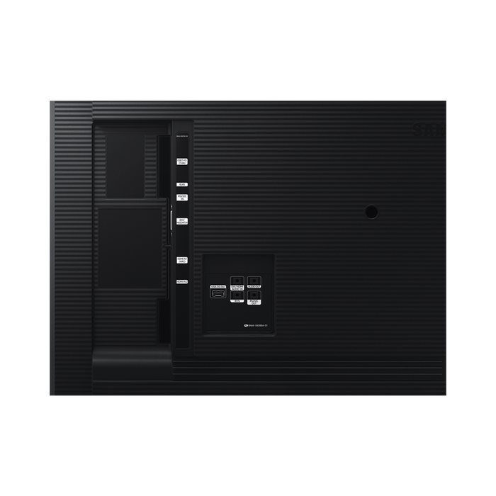 PANTALLA PROFESIONAL LED DE 55", UHD (3840X2160), HDMI (2) / DVI-D / HDCP2.2, BOCINA INTEGRADA 10 W-Monitores-SAMSUNG ELECTRONICS-QB55R-Bsai Seguridad & Controles