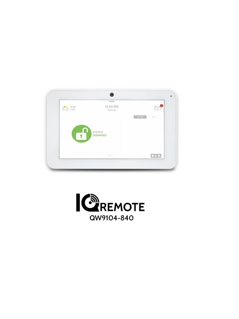 QOLSYS IQREMOTE - QW9104-840 PANEL TOUCH SECUNDARIO DE 7”COMPATIBLE CON IQ PANEL 2 PLUS. CÁMARA DE 5MP EMBEBIDA Y CONTROL COMPLETO DE LAS FUNCIONES DE SEGURIDAD Y Z-WAVE.-Teclados-QOLSYS-Bsai Seguridad & Controles
