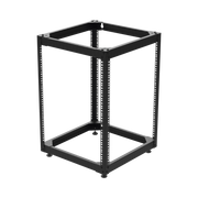 RACK ABIERTO DE 4 POSTES INSTALACIÓN PARED O PISO DE 14 UNIDADES, IDEAL PARA EQUIPO DE AUDIO-Racks y Gabinetes-LINKEDPRO BY EPCOM-Bsai Seguridad & Controles