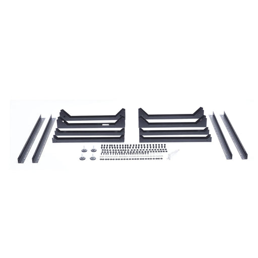 RACK ABIERTO DE 4 POSTES INSTALACIÓN PARED O PISO DE 14 UNIDADES, IDEAL PARA EQUIPO DE AUDIO-Racks y Gabinetes-LINKEDPRO-Bsai Seguridad & Controles